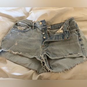 Agolde denim shorts!